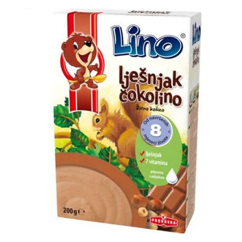 Sweet Chocolate Cereal Flakes with Lino Chocolino - 200g by PODRAVKA