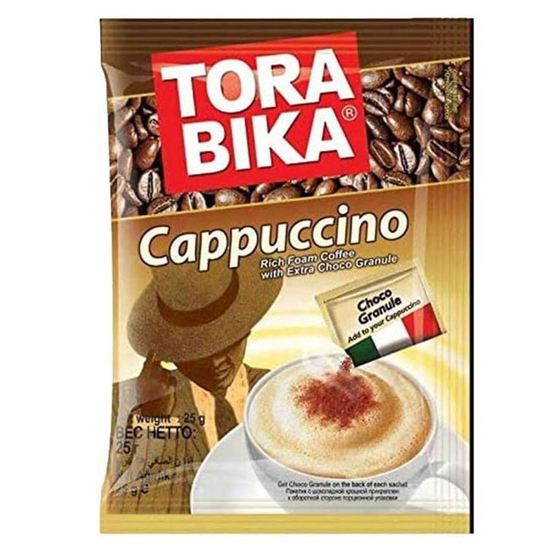 Torabika Cappuccino Instant Coffee 20-ct, 500 Gram